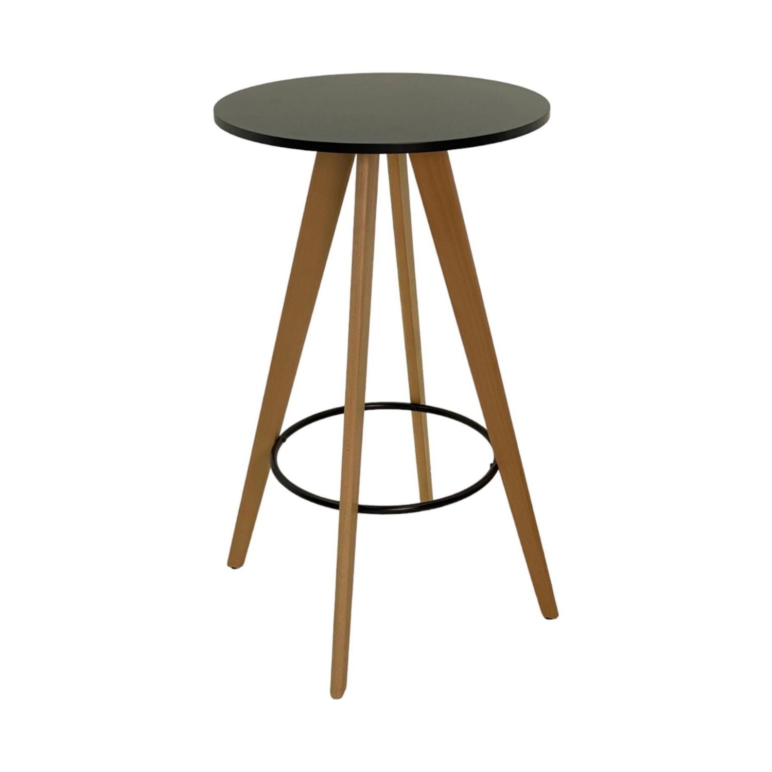 Mesa Bar Bari 60X60X120 Negro