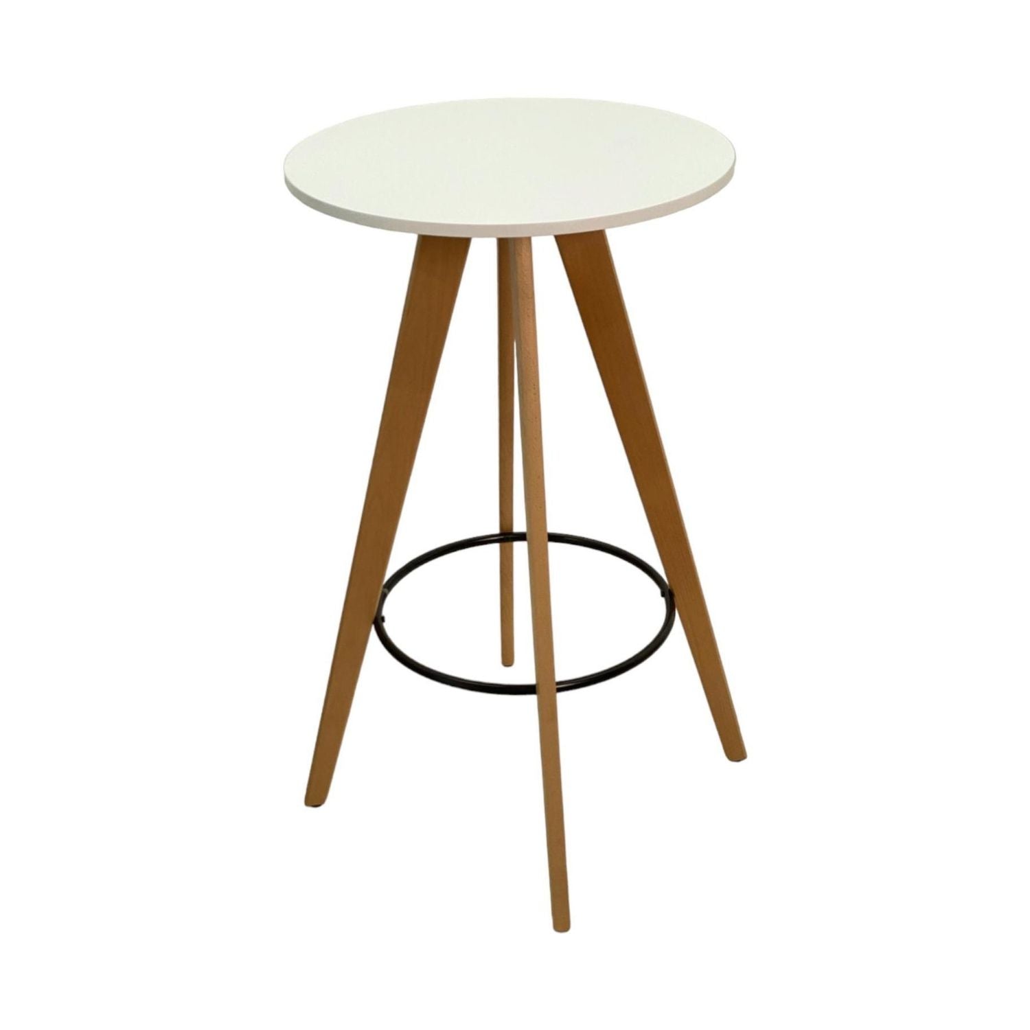 Mesa Bar Bari 60X60X120 Blanca