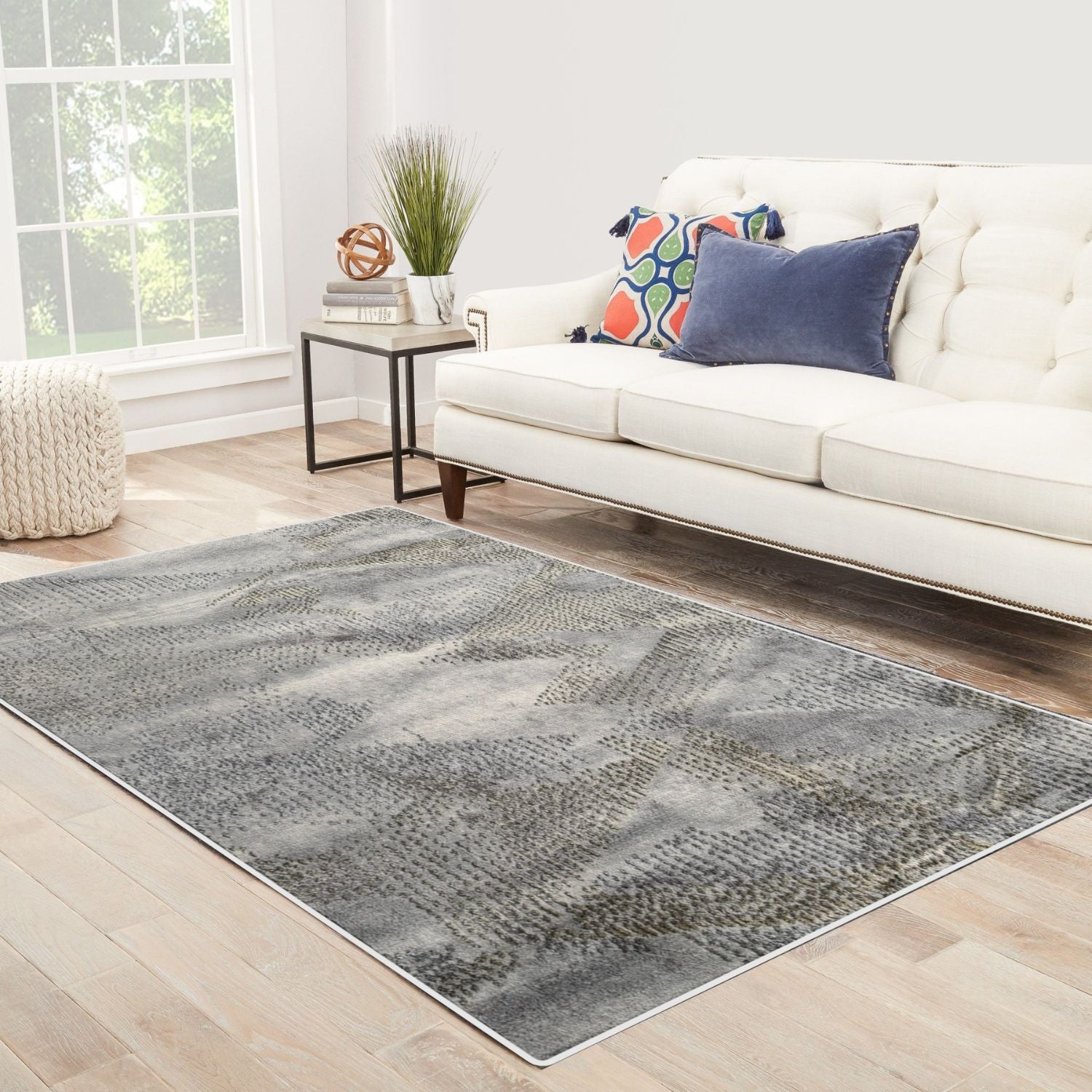 Alfombra 120X170 Oslo Gris 400