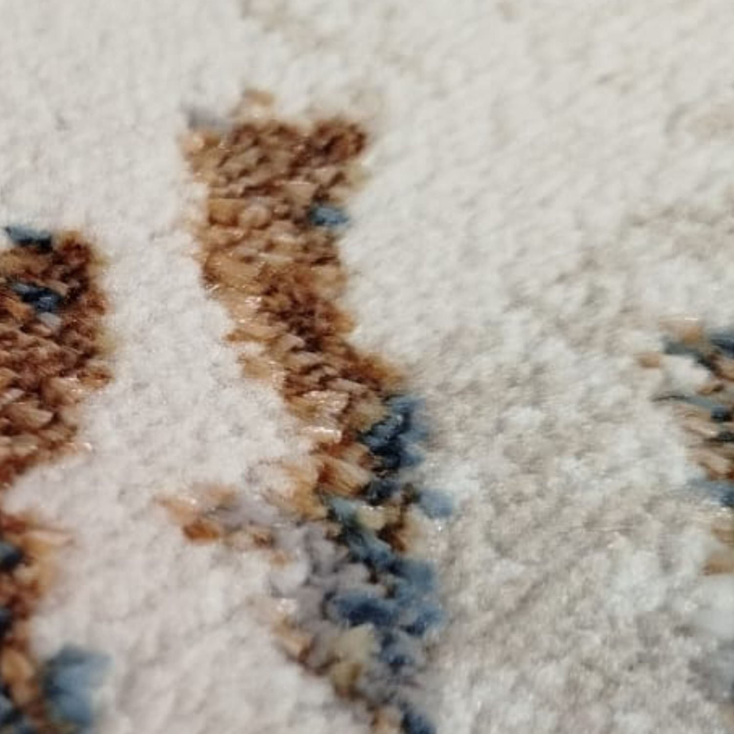 Alfombra 120X170 Zenda Dorado Azul 200