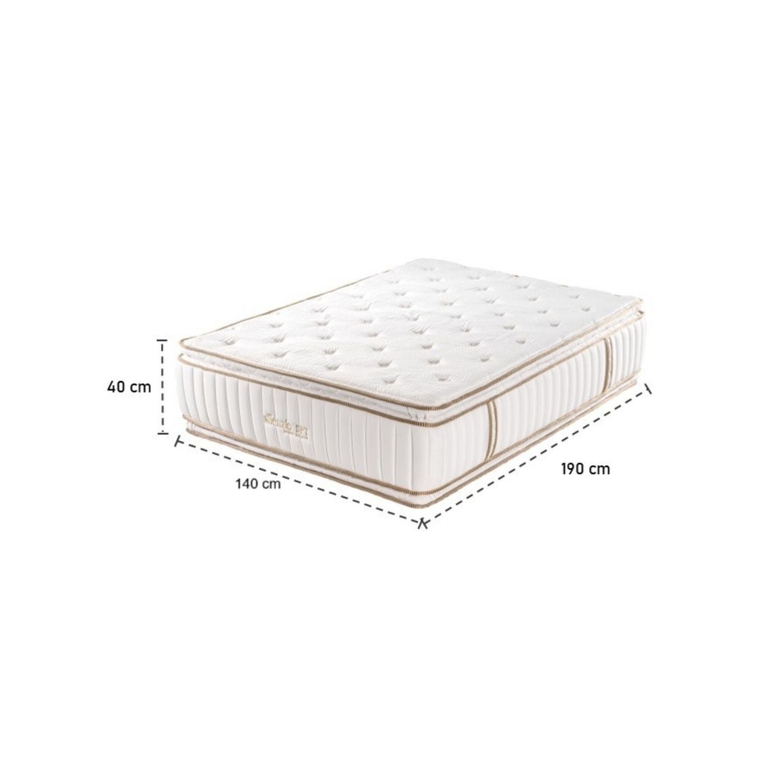 Colchón Doble Silenzio Deluxe Doble Pillow Top