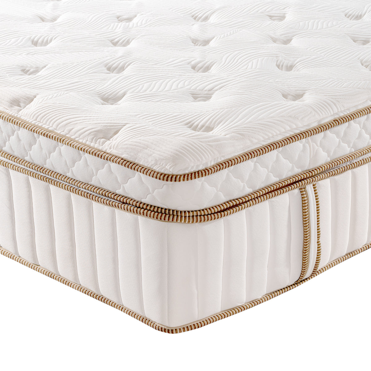 Colchón Queen Silenzio Deluxe Euro Top (Garantia 25 Años)