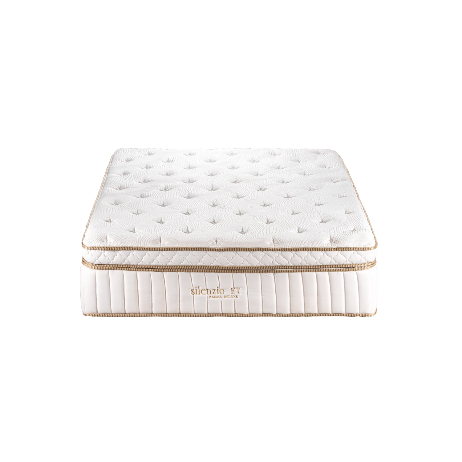 Colchón King Silenzio Deluxe Euro Top (Garantia 25 Años)