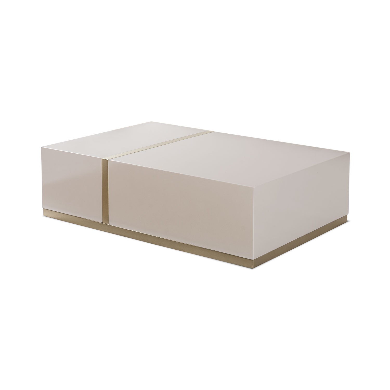 Mesa de Centro Lizzi Greige, Champaña