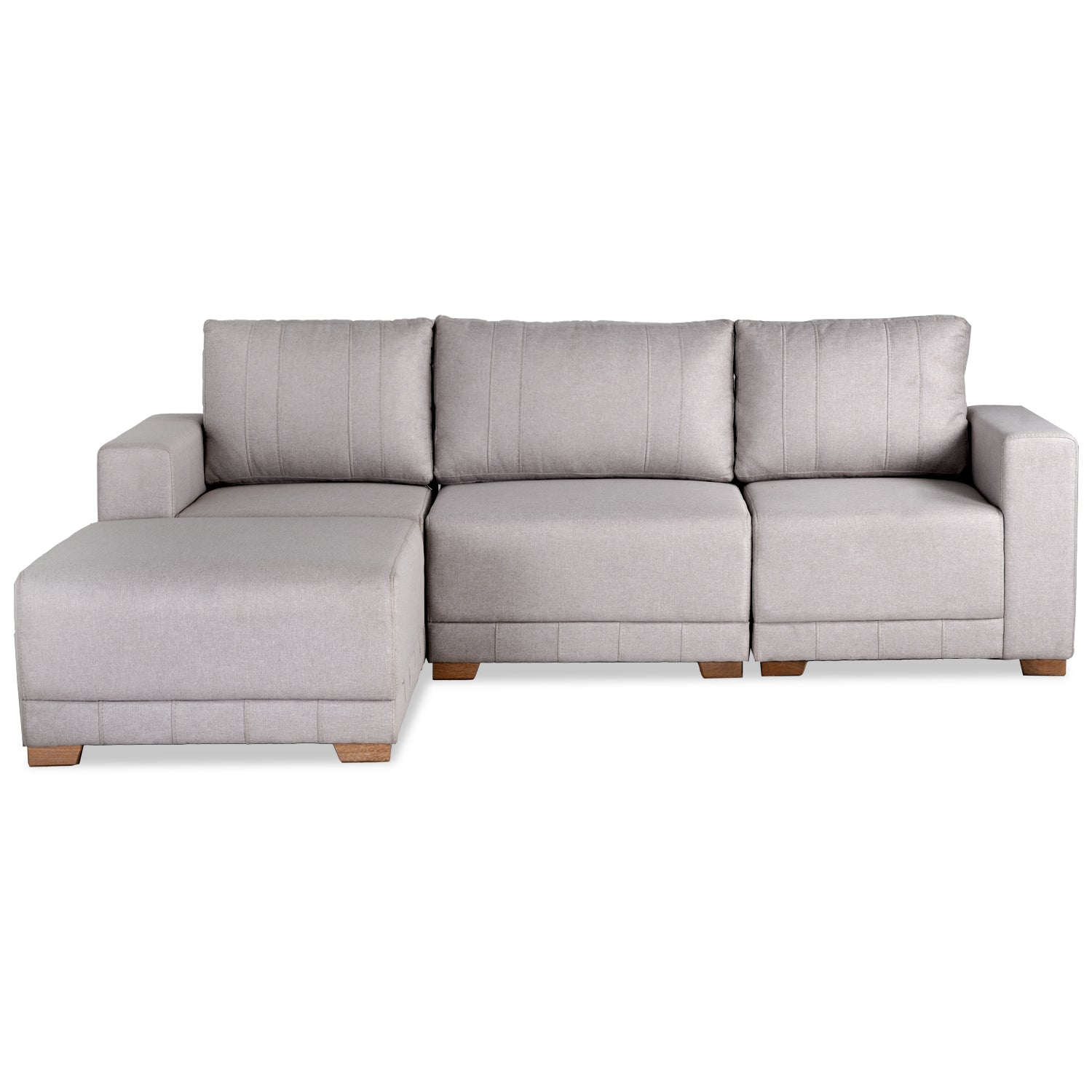 Sala Funcional Andora Lino Icono Taupe, Natural 240Mts