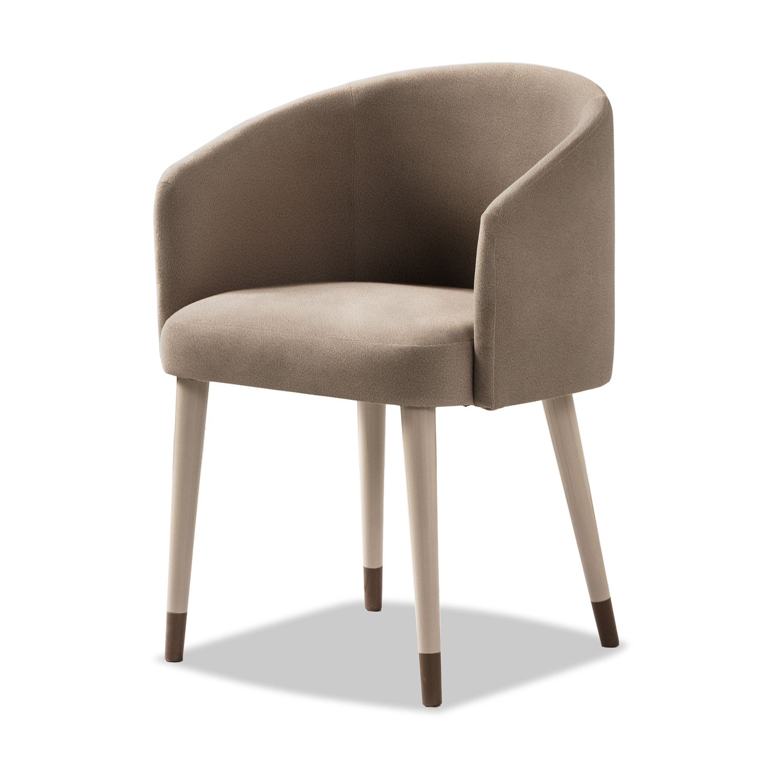Comedor 6 Puestos Oklam Velvet Cassini Avellana,Latte