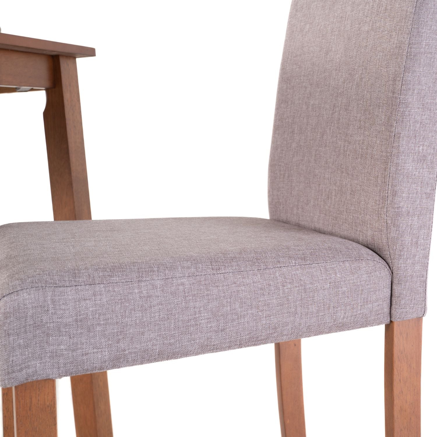 Comedor 4 Puestos Axel Taupe, Natural