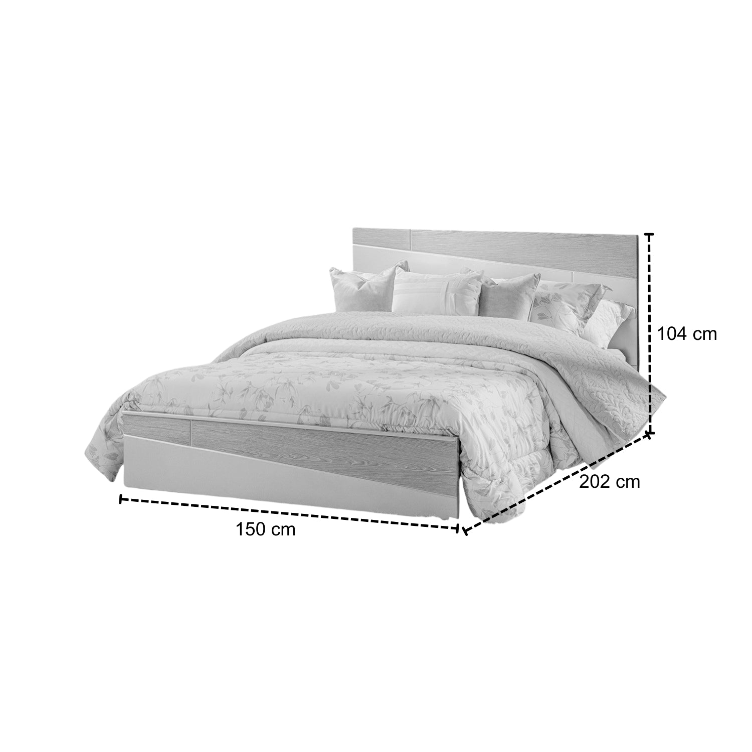 Cama Doble Daytona Catedral Otoño, Champaña