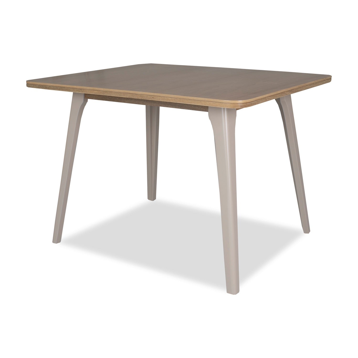 Comedor 4 Puestos Dalton Almendra Latte, Natural