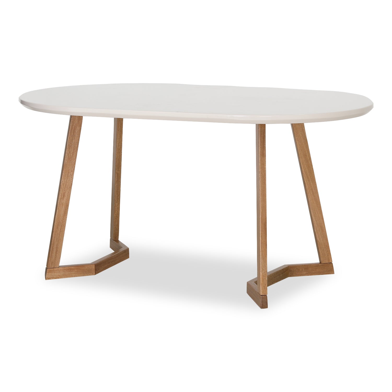 Comedor 6 Puestos Capri, Vitore Marfil, Natural