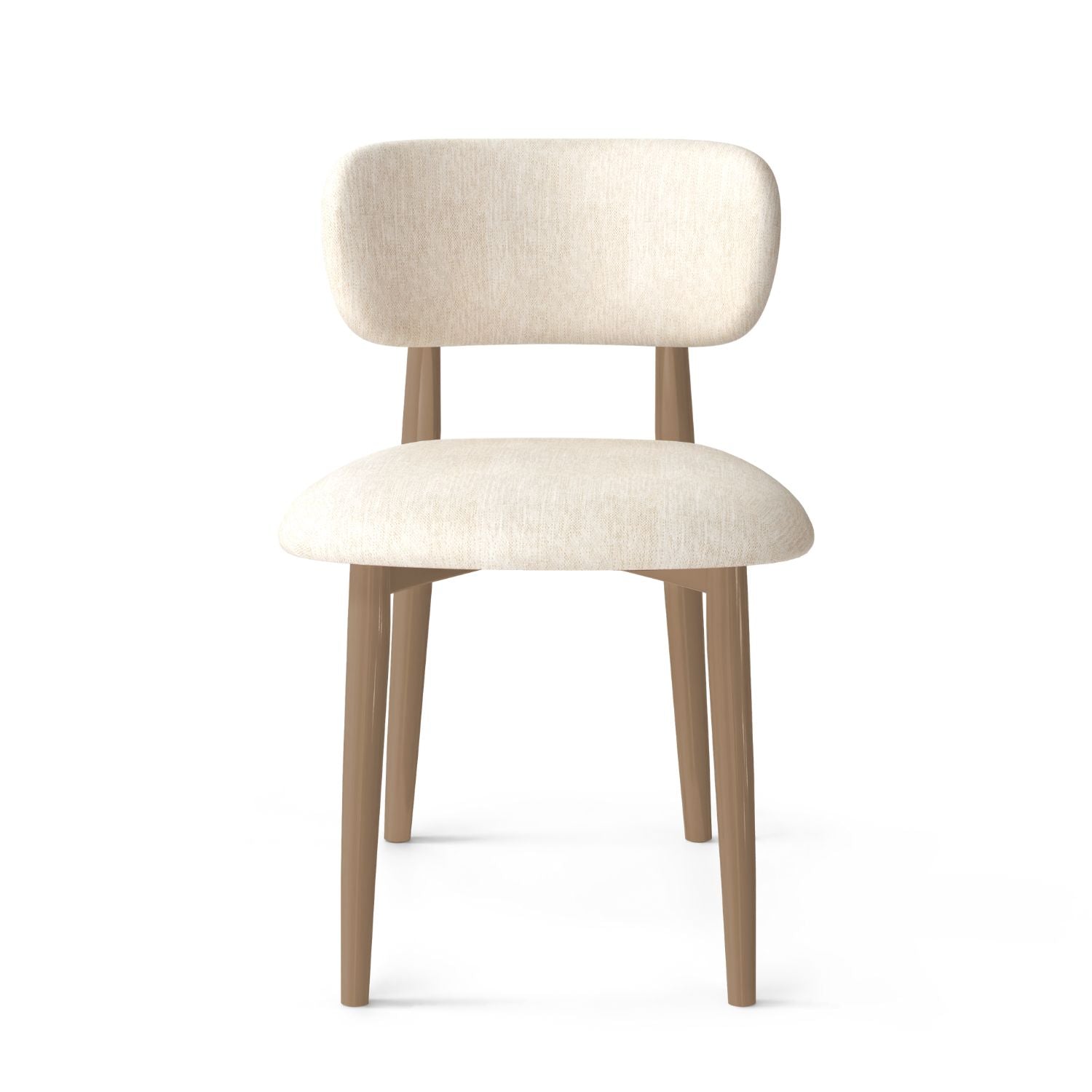 Silla De Comedor Filip Lino Touch Almendra, Mocka