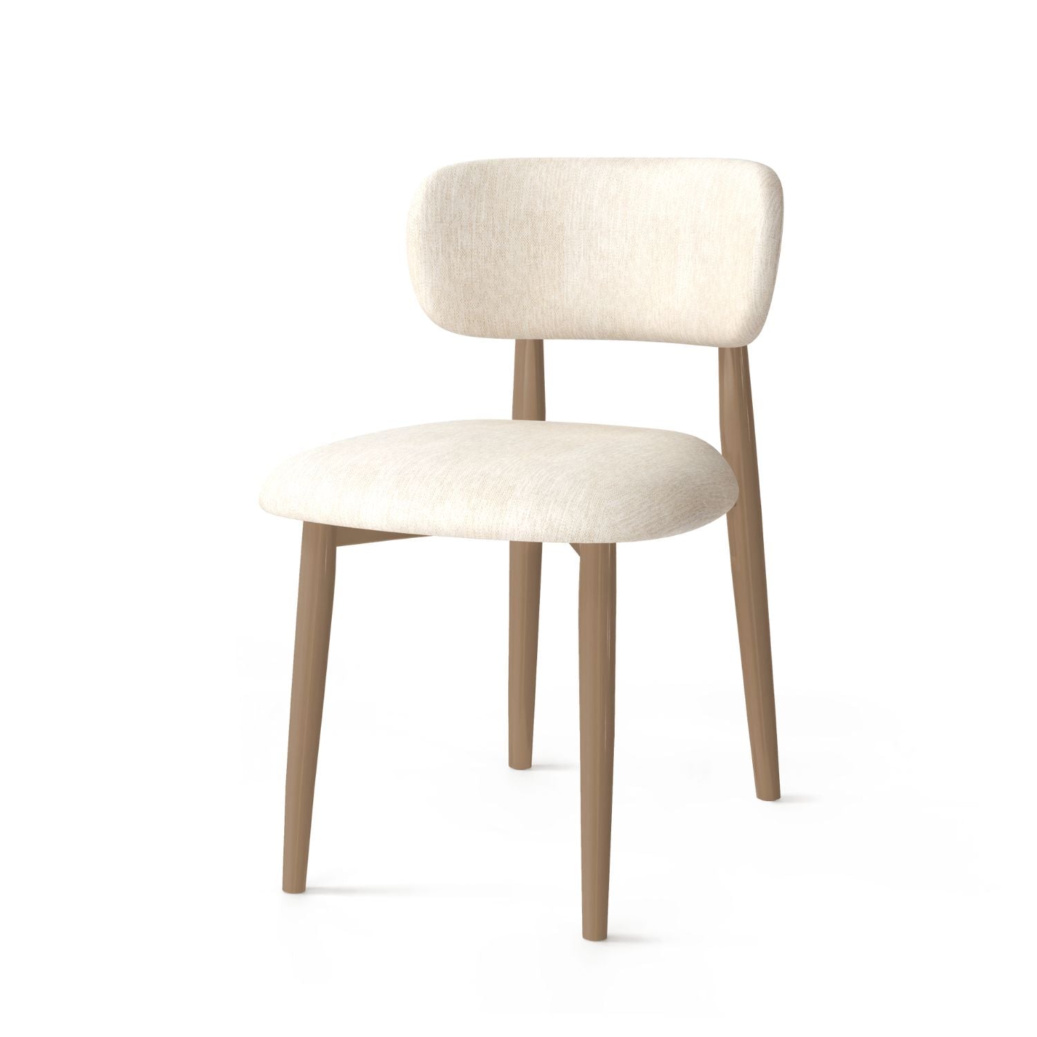 Silla De Comedor Filip Lino Touch Almendra, Mocka