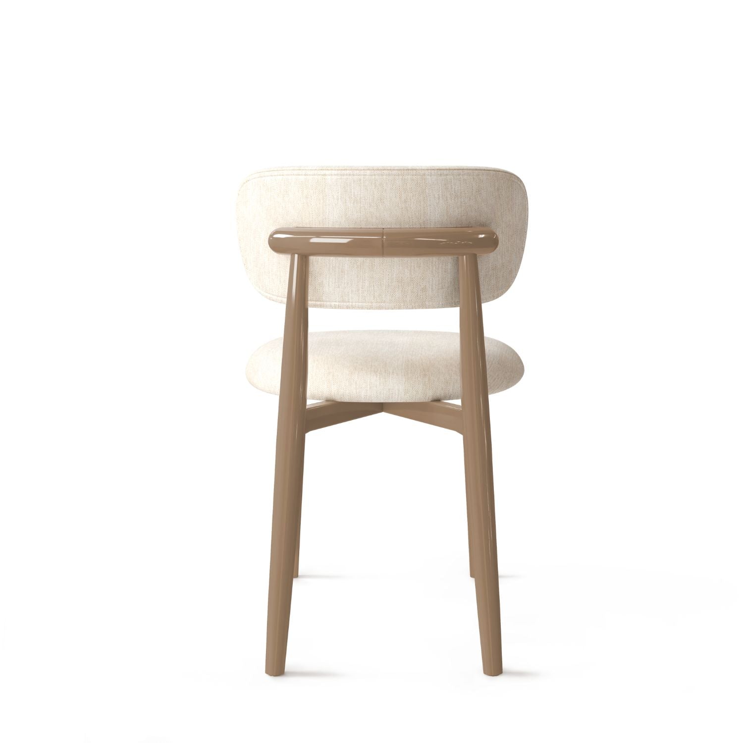 Silla De Comedor Filip Lino Touch Almendra, Mocka