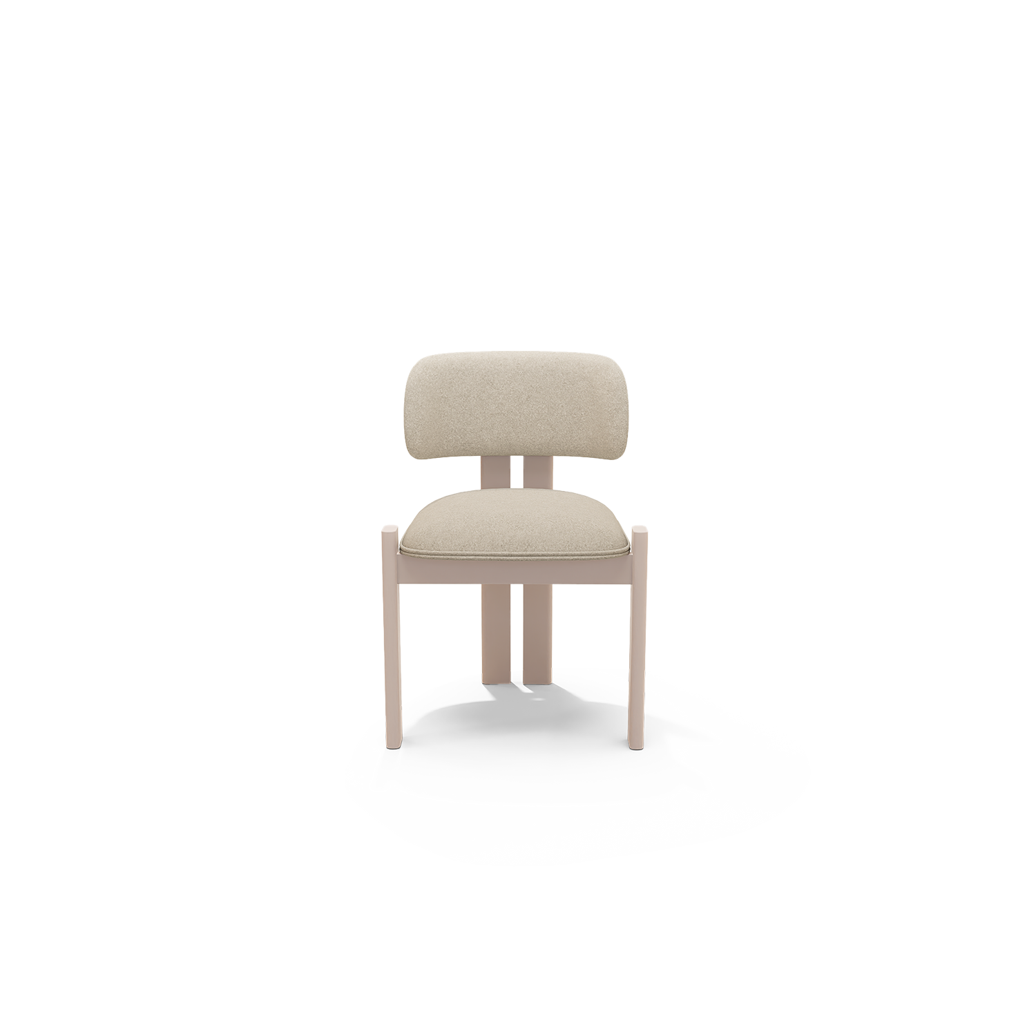 Silla De Comedor Sienna Velvet Serena Cocoa,Latte
