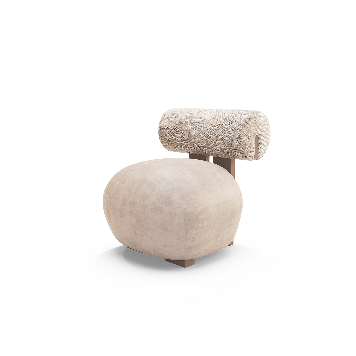 Poltrona Valencia Atlas Cardif Almond, Capuchino