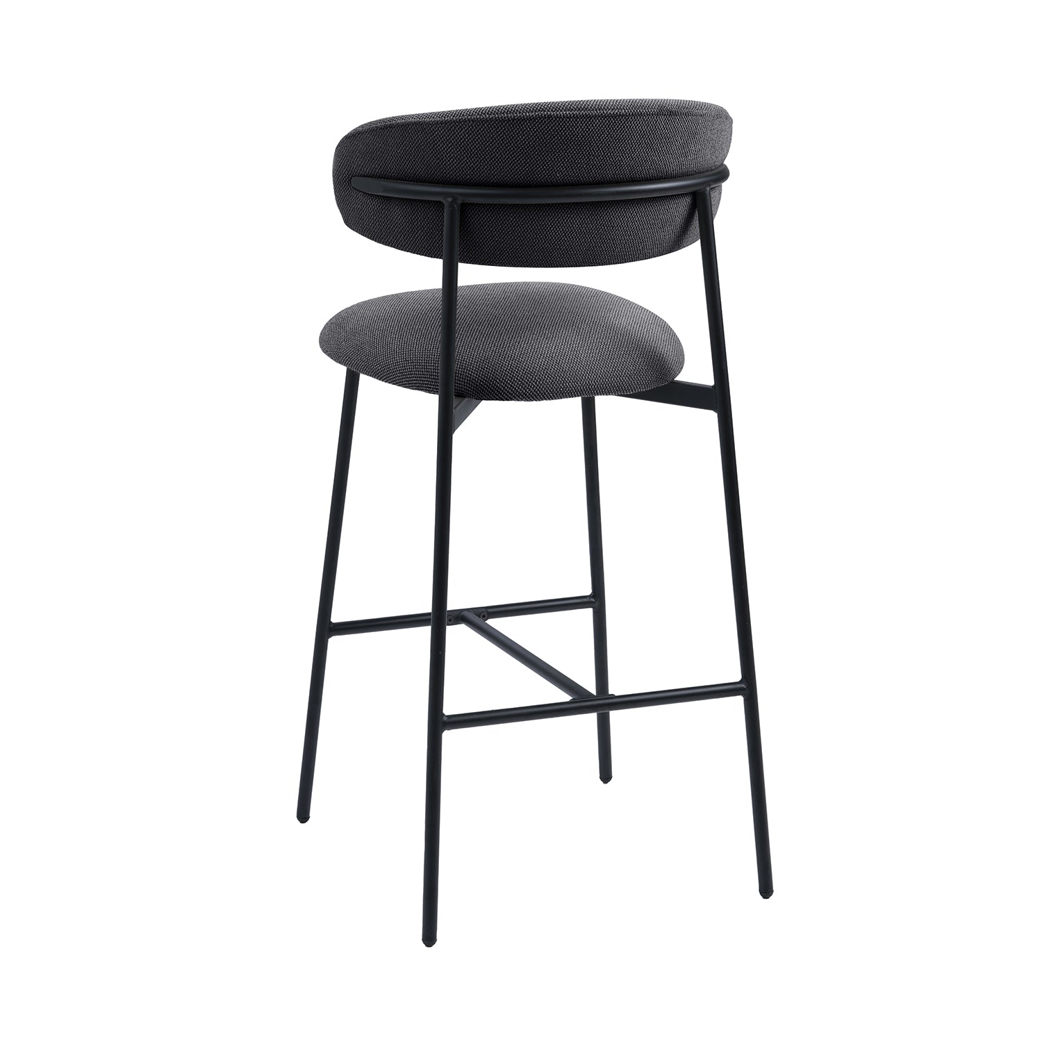 Silla Para Barra  Alex Negro 53X53X95 (75Cm)