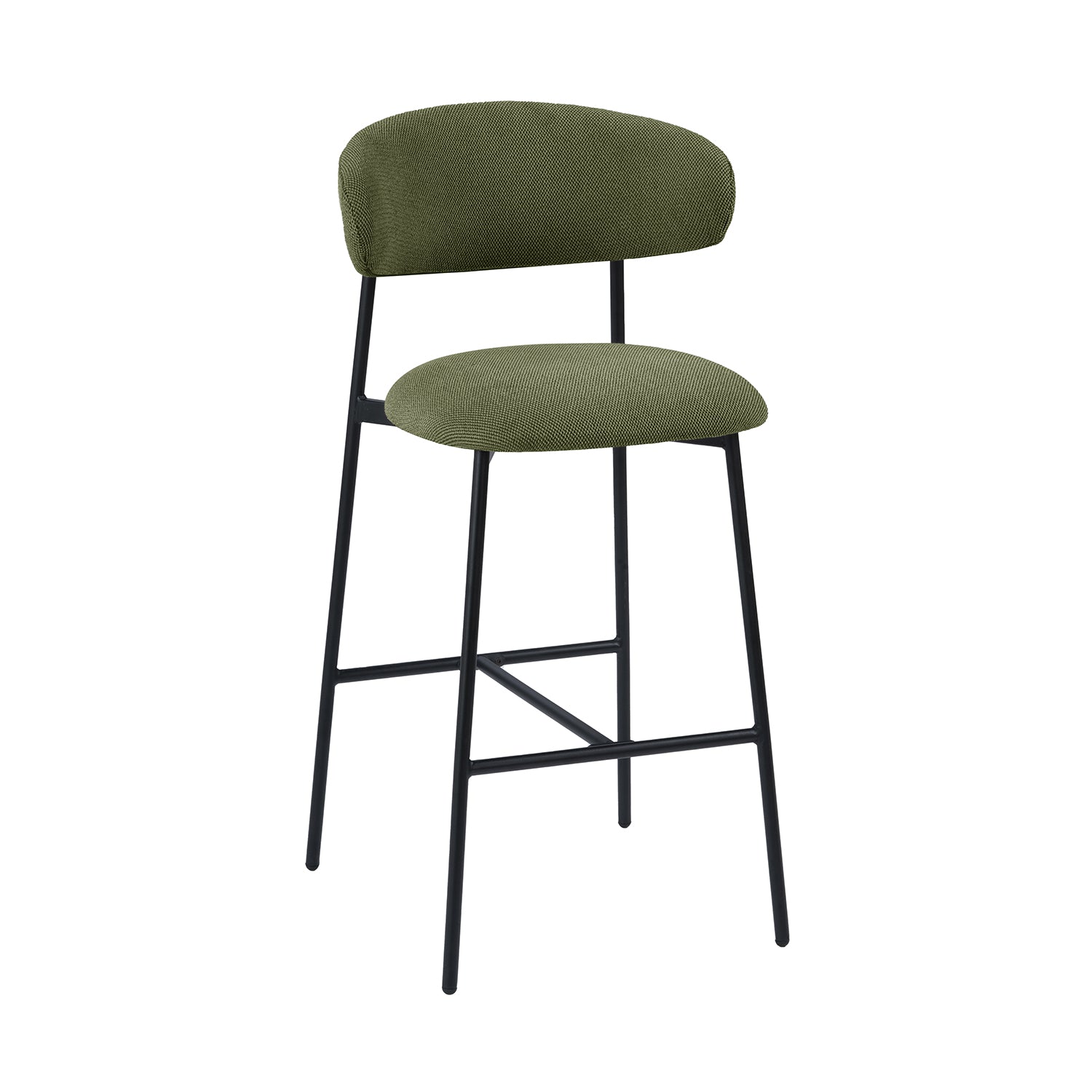 Silla Para Barra  Alex Verde 53X53X95 (75Cm)