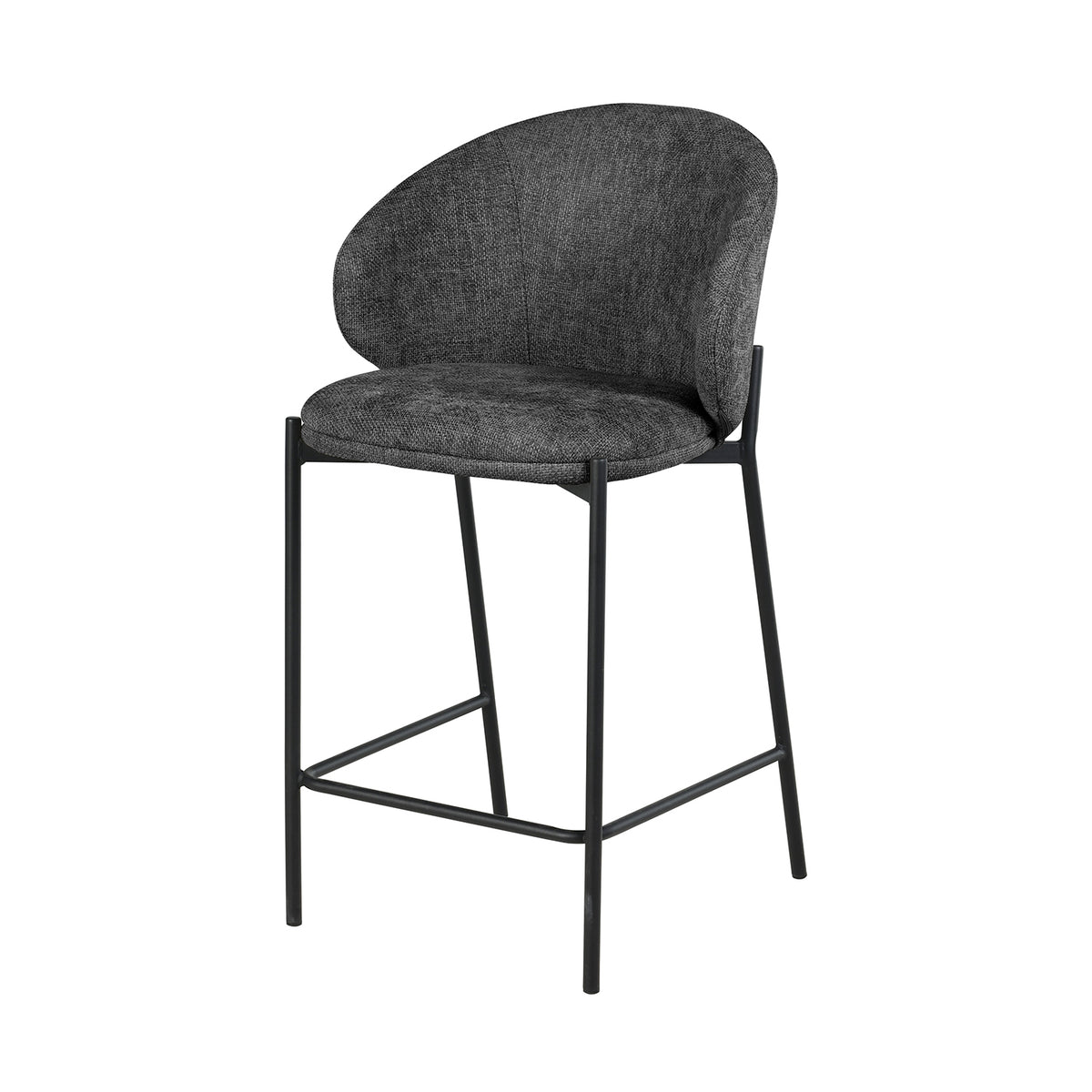 Silla Para Barra Bruce Gris 52X54X104 (75Cm)