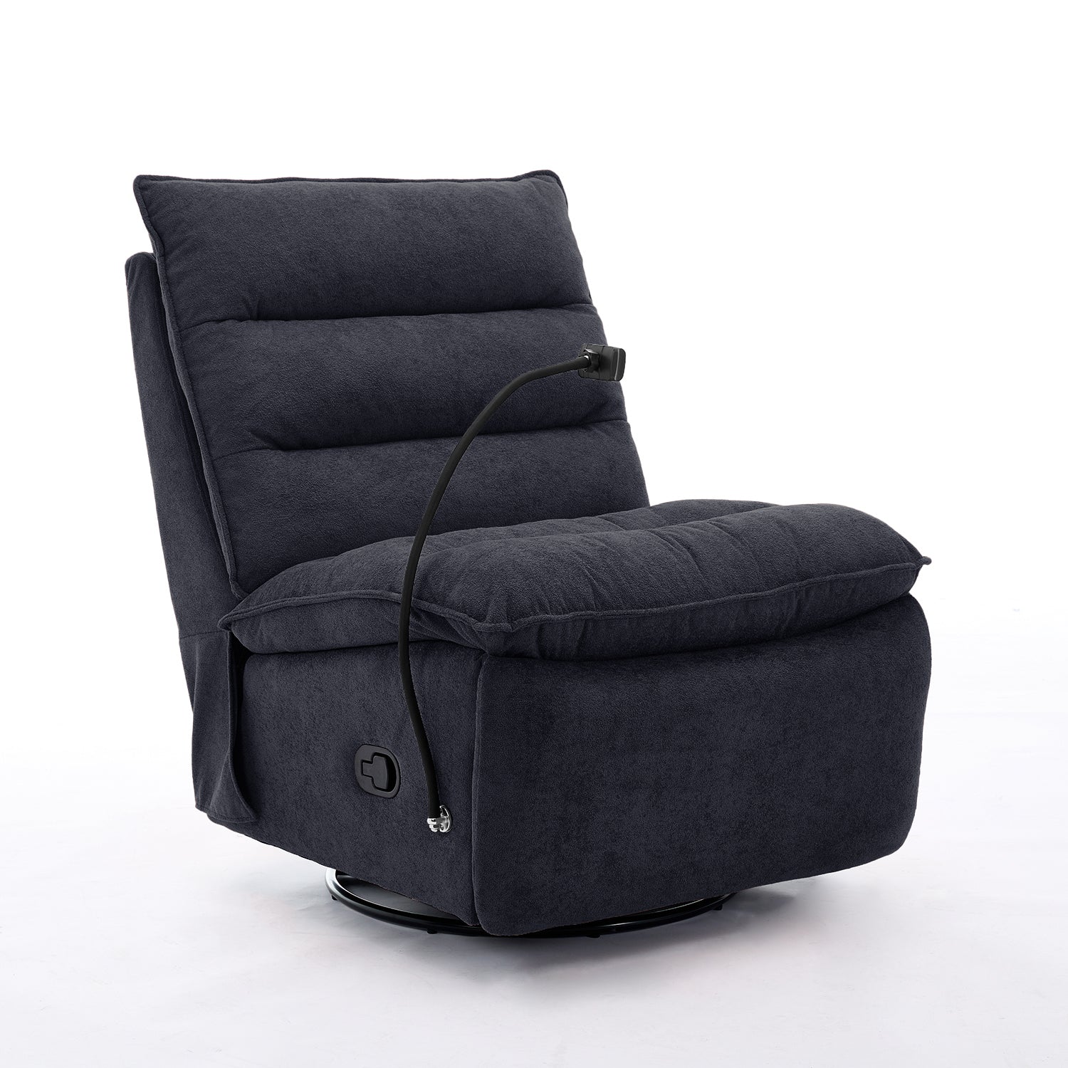 Sillón Reclinable Kioto Lino Azul