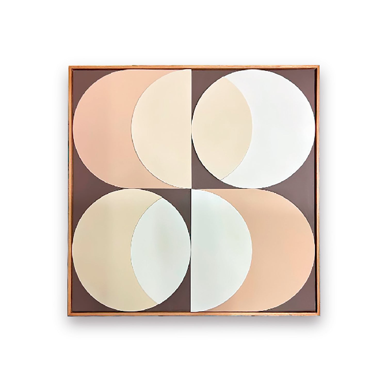 Cuadro  Mocca Multi Media Luna 70X70 Cm