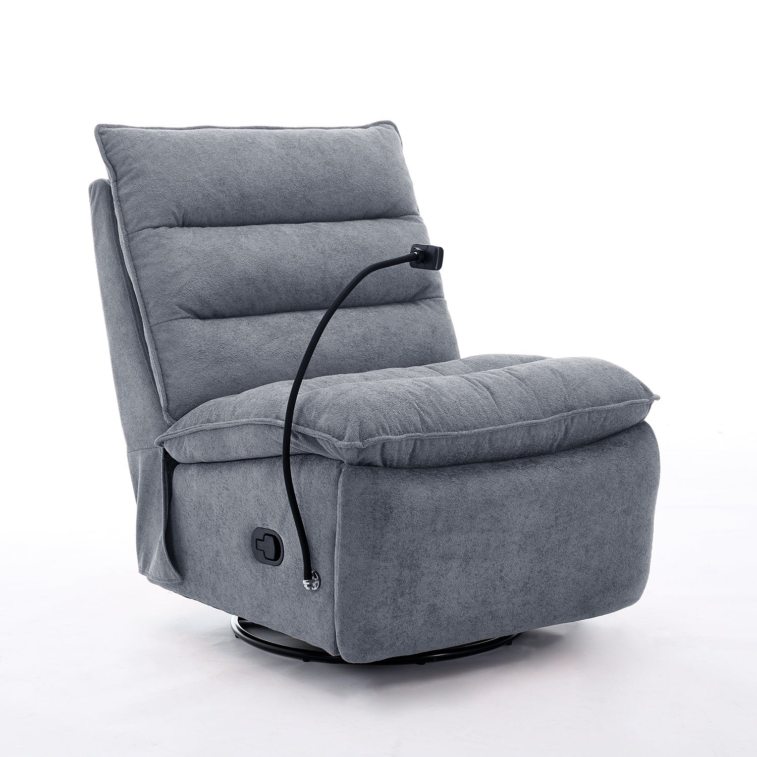 Silla Reclinable Kioto Lino Gris