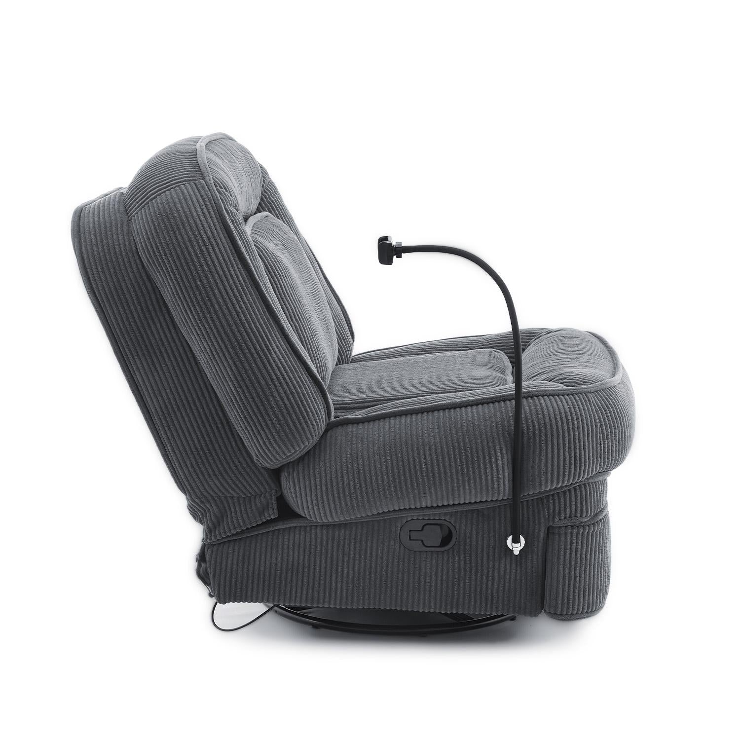 Silla Reclinable Gary Pana Plomo