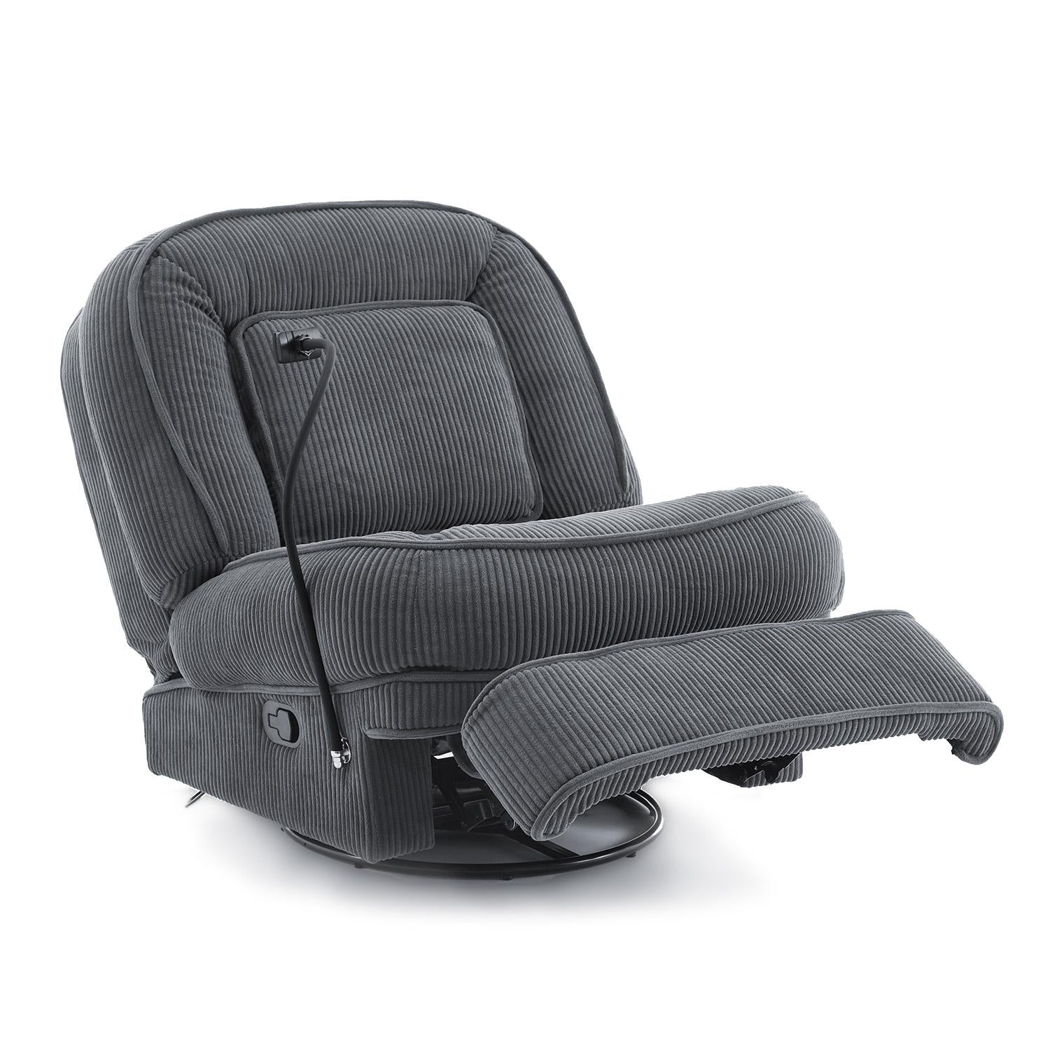 Silla Reclinable Gary Pana Plomo