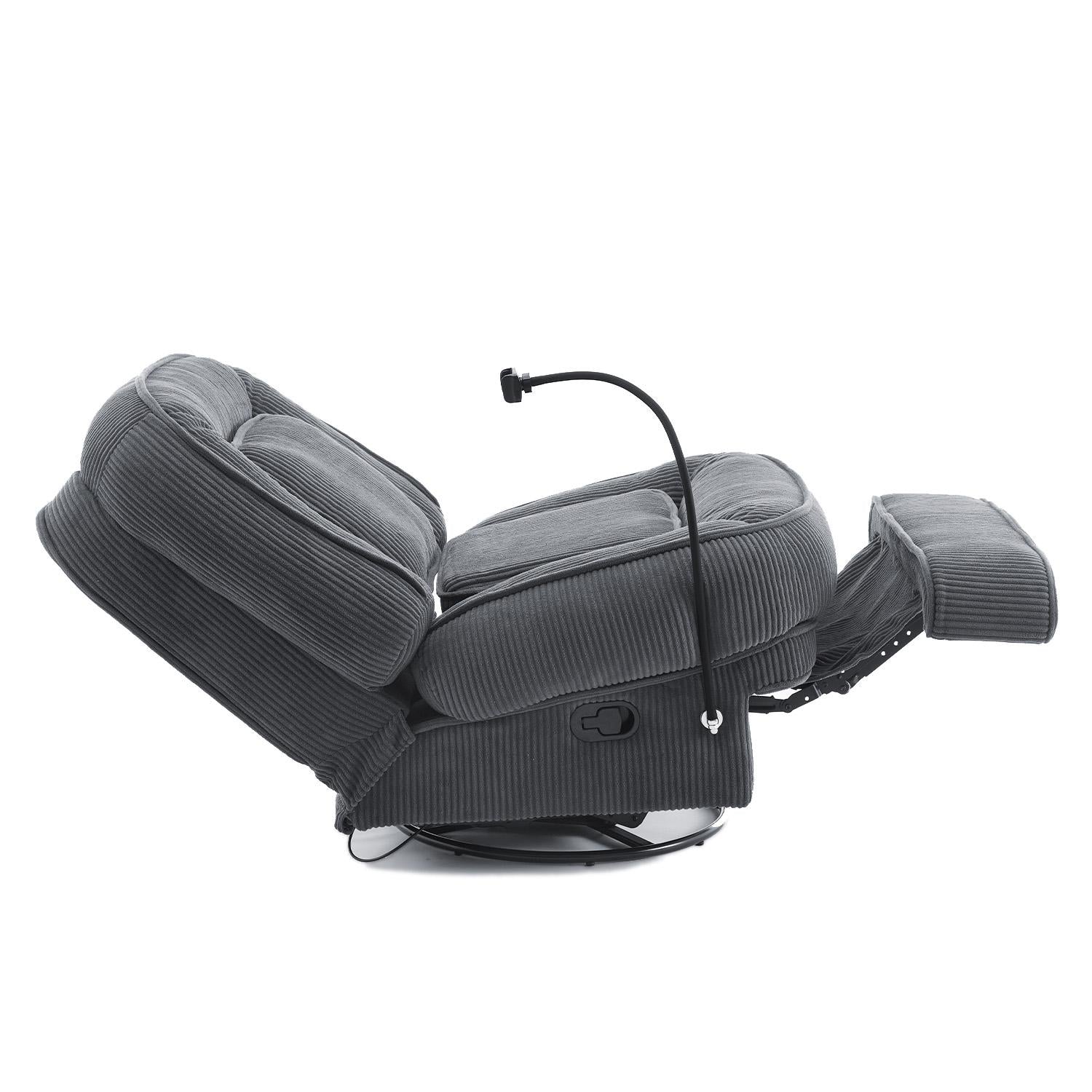 Silla Reclinable Gary Pana Plomo