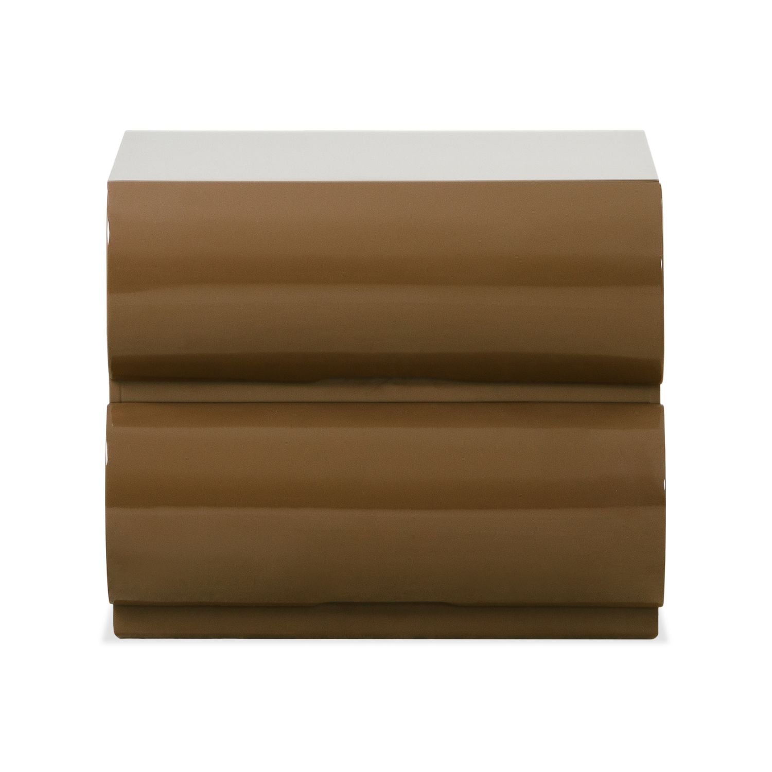 Mesa De Noche Sienna 2 Gavetas, Capuchino