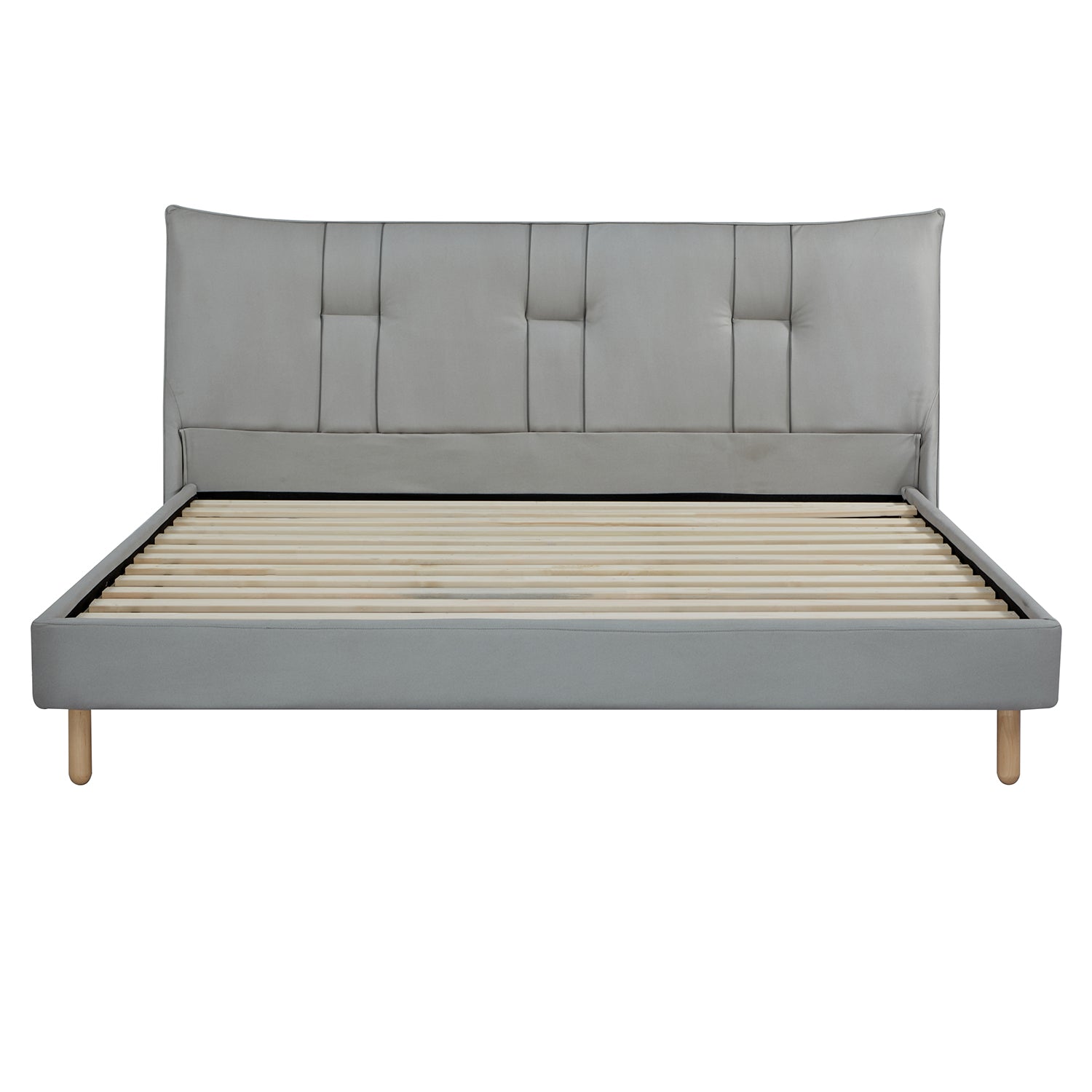 Cama King Kenzo Plomo