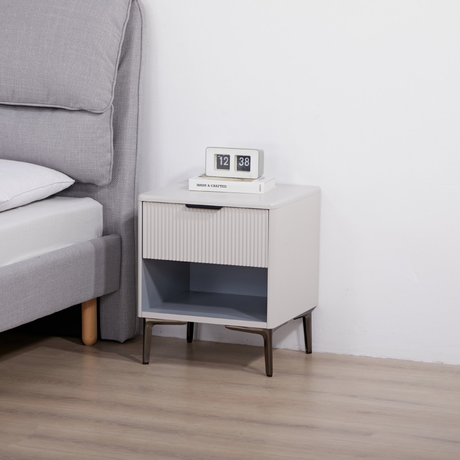 Mesa De Noche Ibiza Crudo