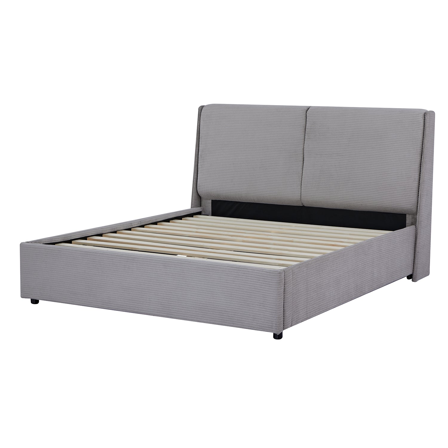 Cama Queen Arlette Gris
