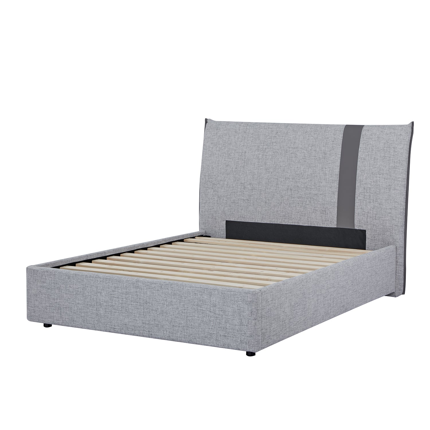 Cama Doble Gales Gris