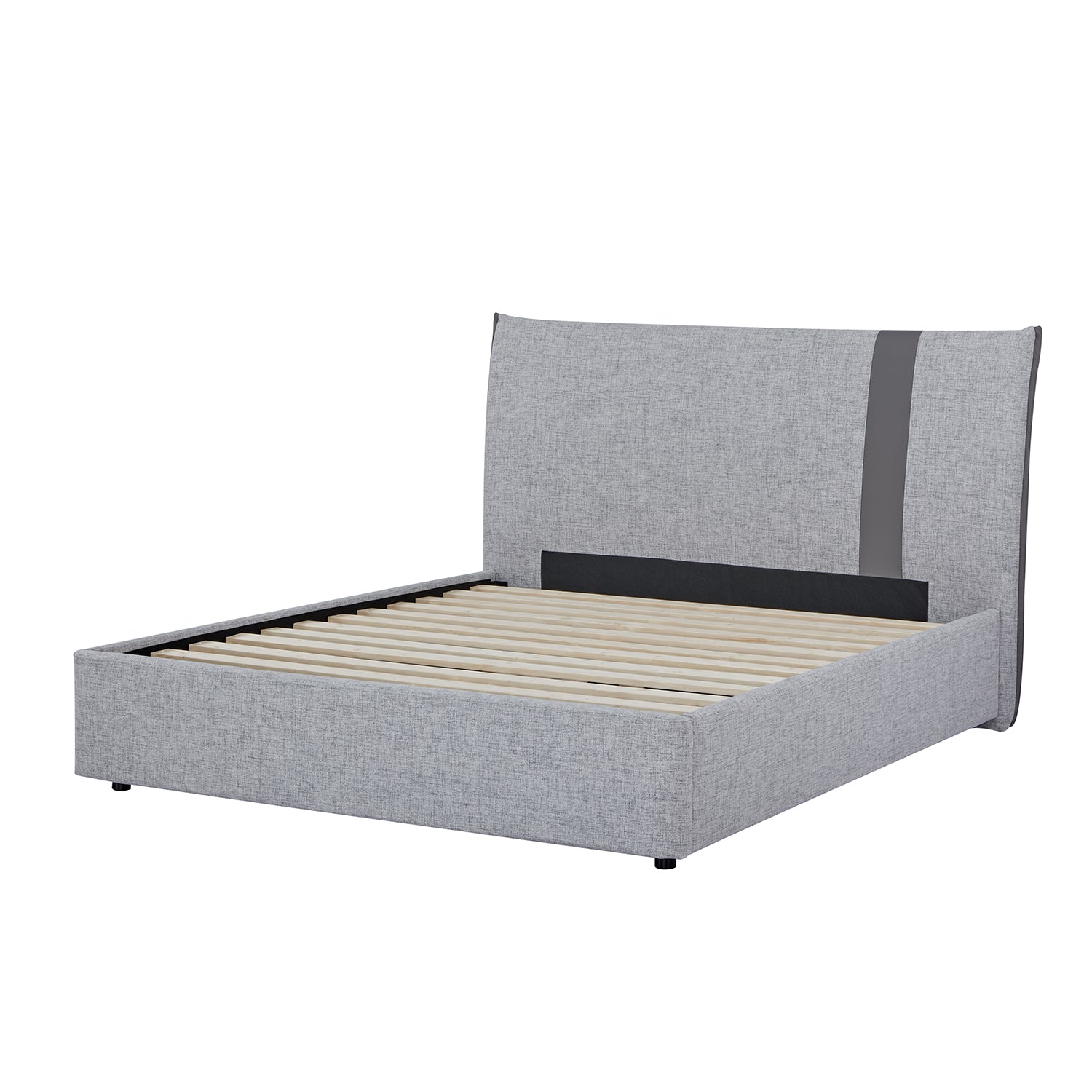Cama Queen Gales Gris