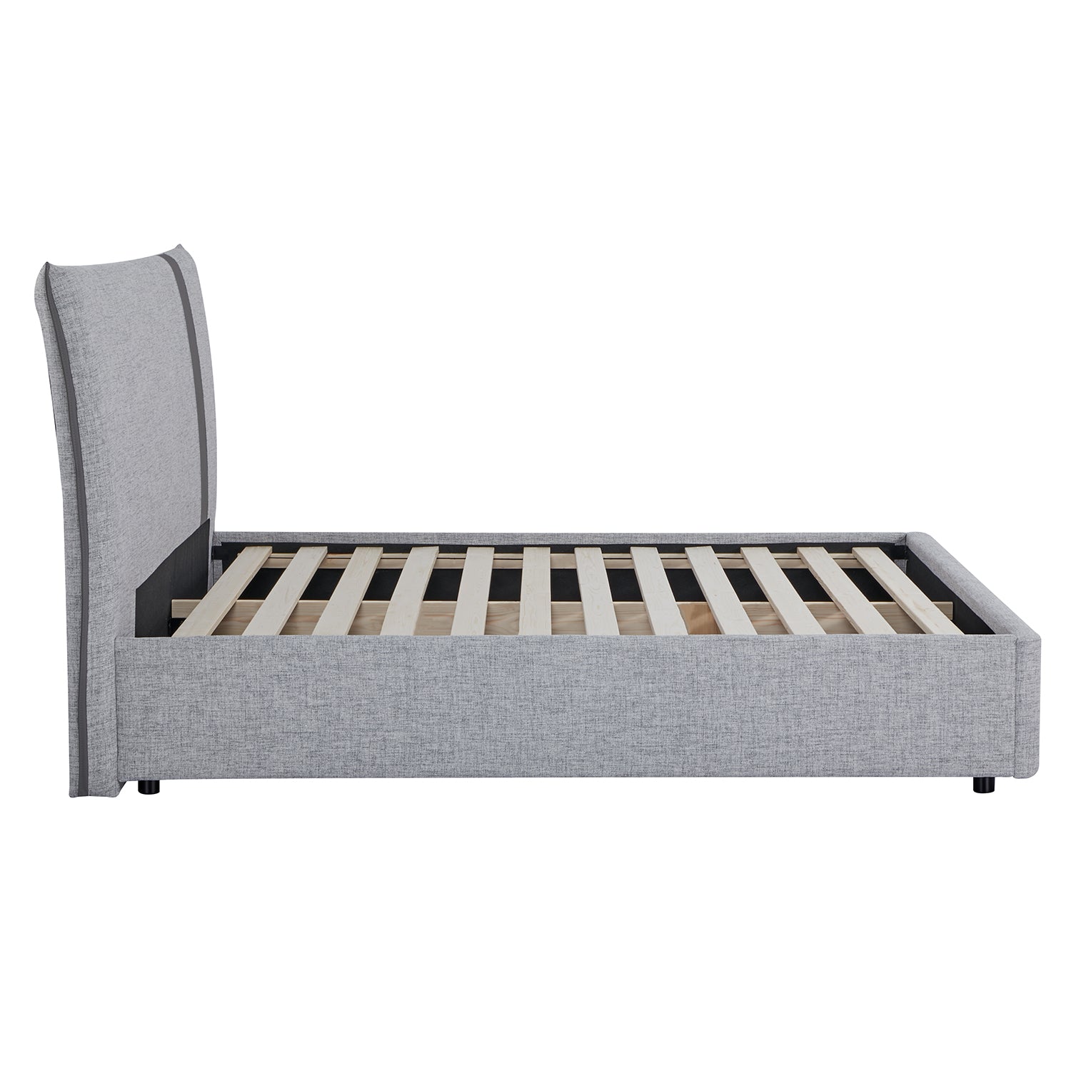 Cama Queen Gales Gris