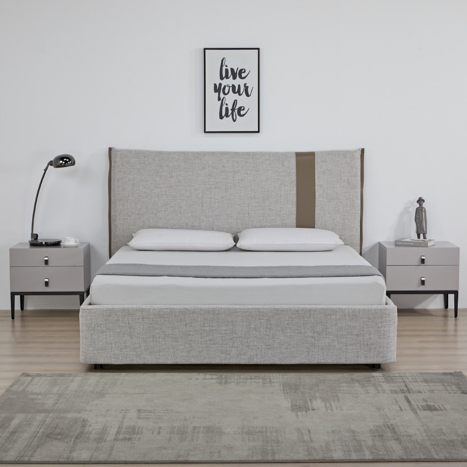 Cama Queen Gales Crudo