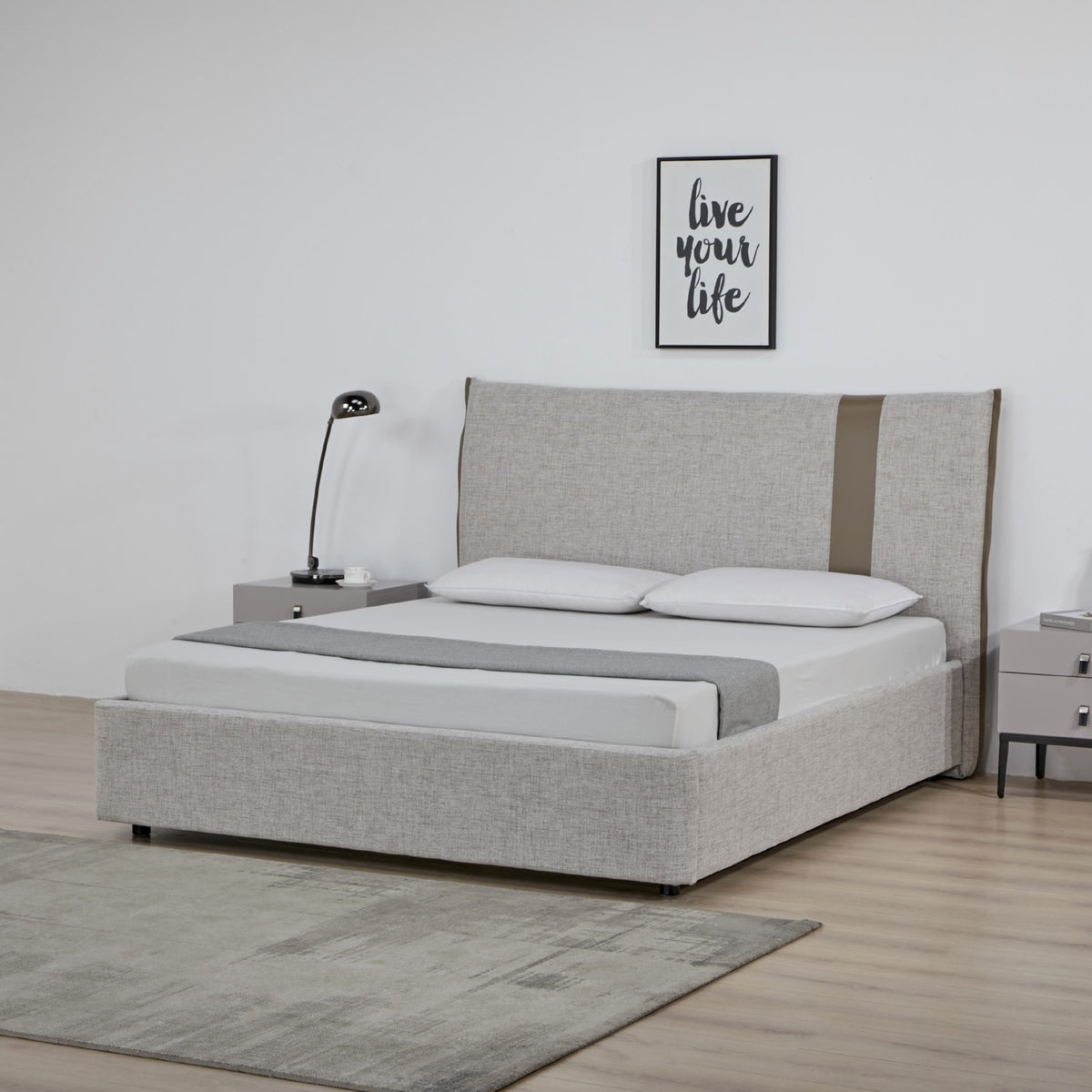 Cama Queen Gales Crudo