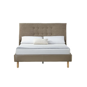 Cama Doble Loft Taupe