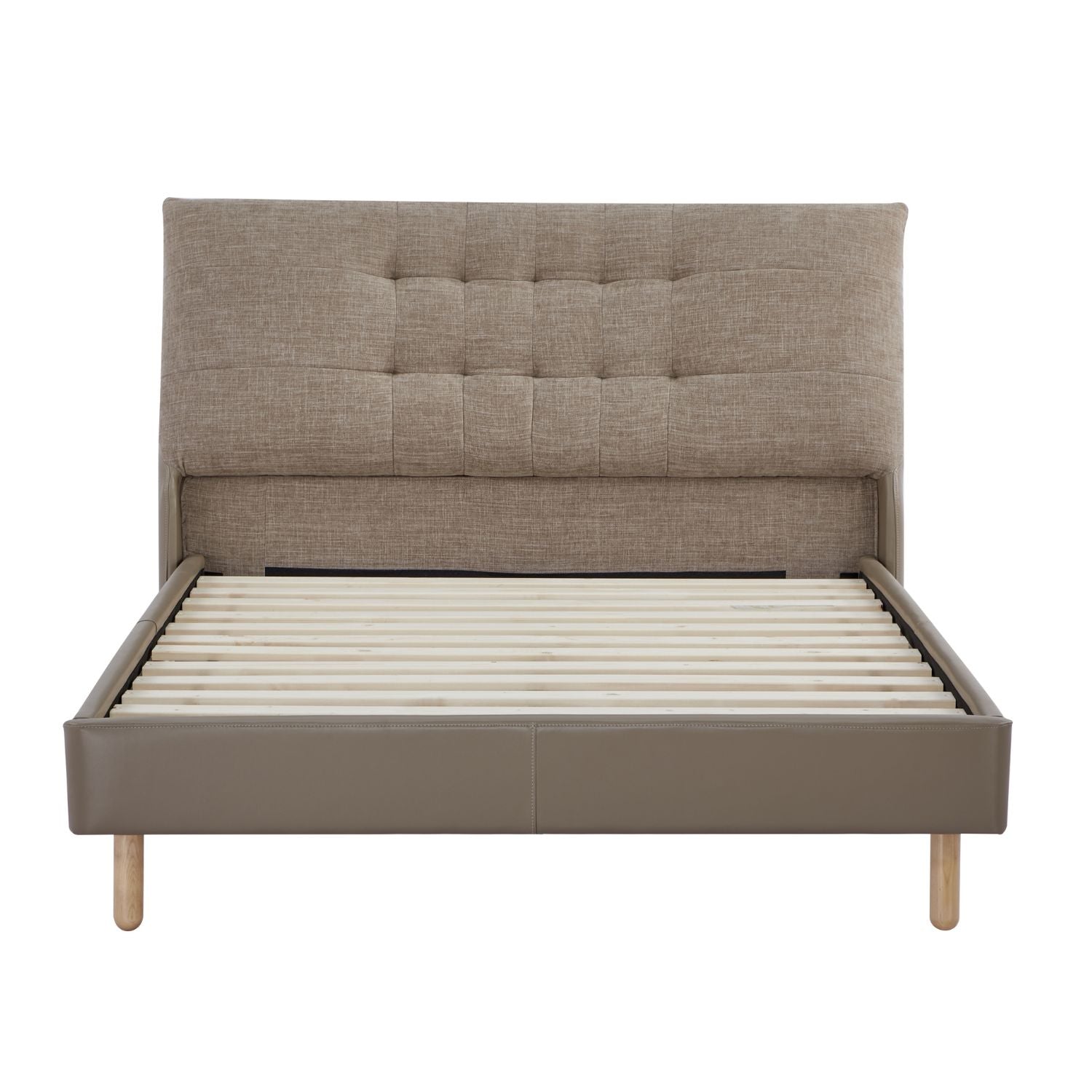 Cama Doble Loft Taupe