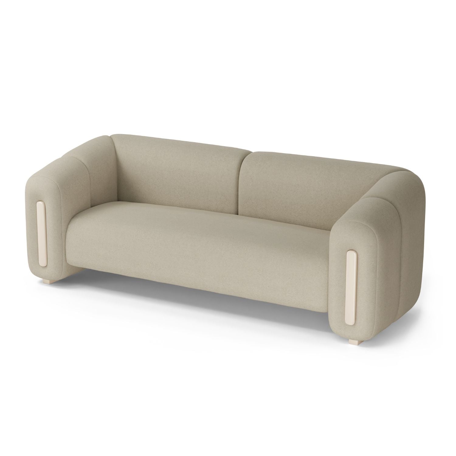 Sofá 2 Puestos Sienna Serena Cocoa, Latte