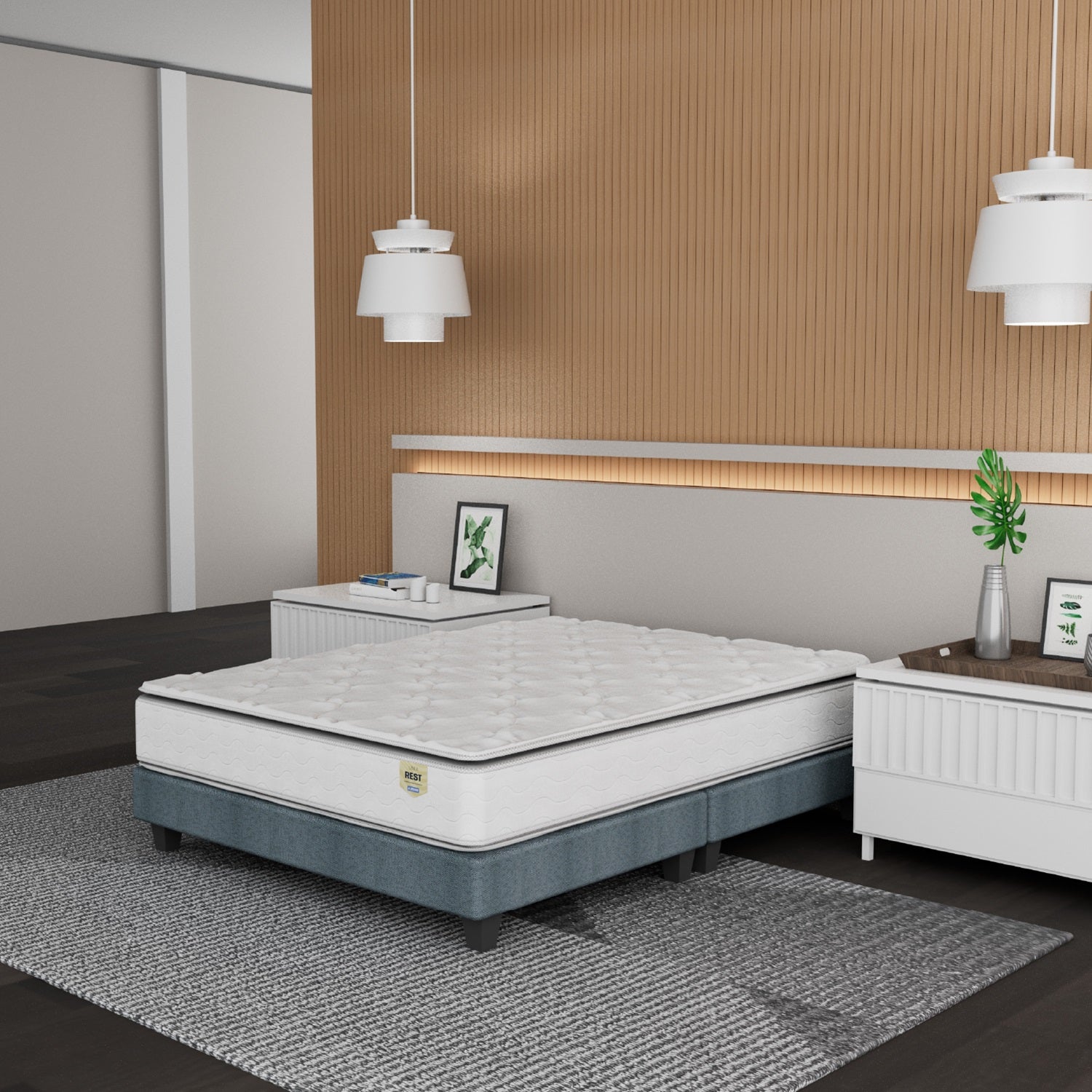 Colchón Doble Joy Rest Doble Pillow Top