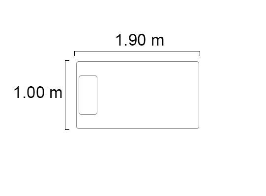 Colchón 100X190X33 Vital Rest Pillow Top