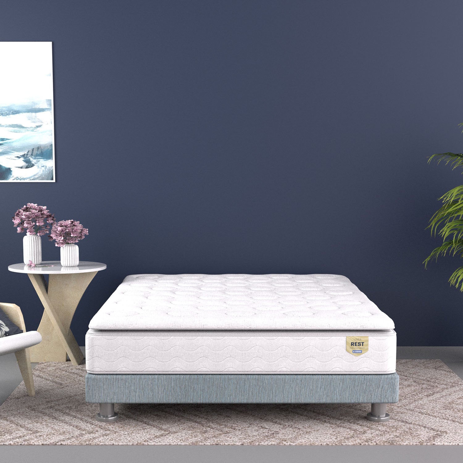 Colchon King 200X200X33 Vital Rest Pillow Top