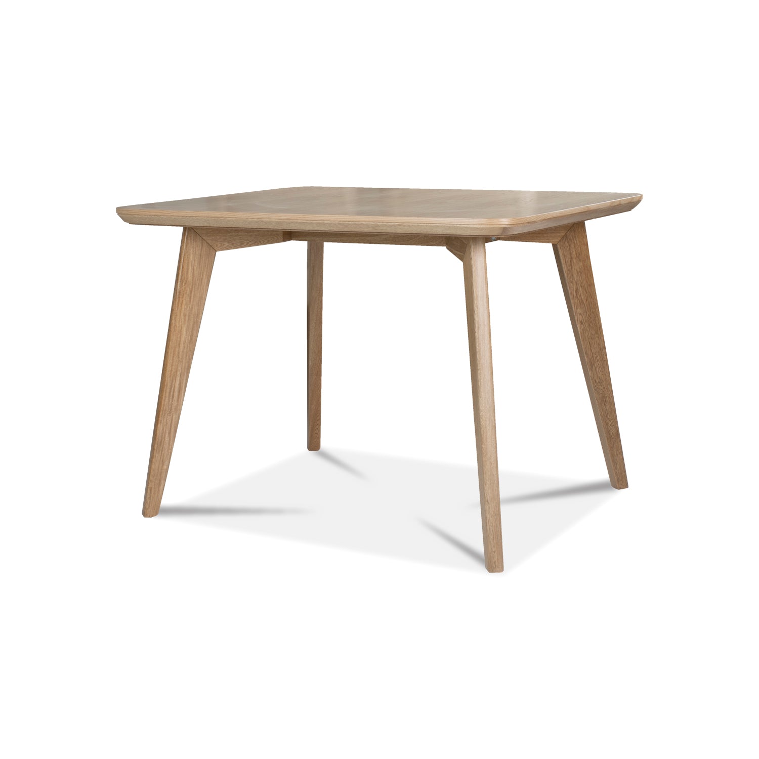 Comedor 4 Puestos Camille Eurocuero Marbella Marfil, Natural