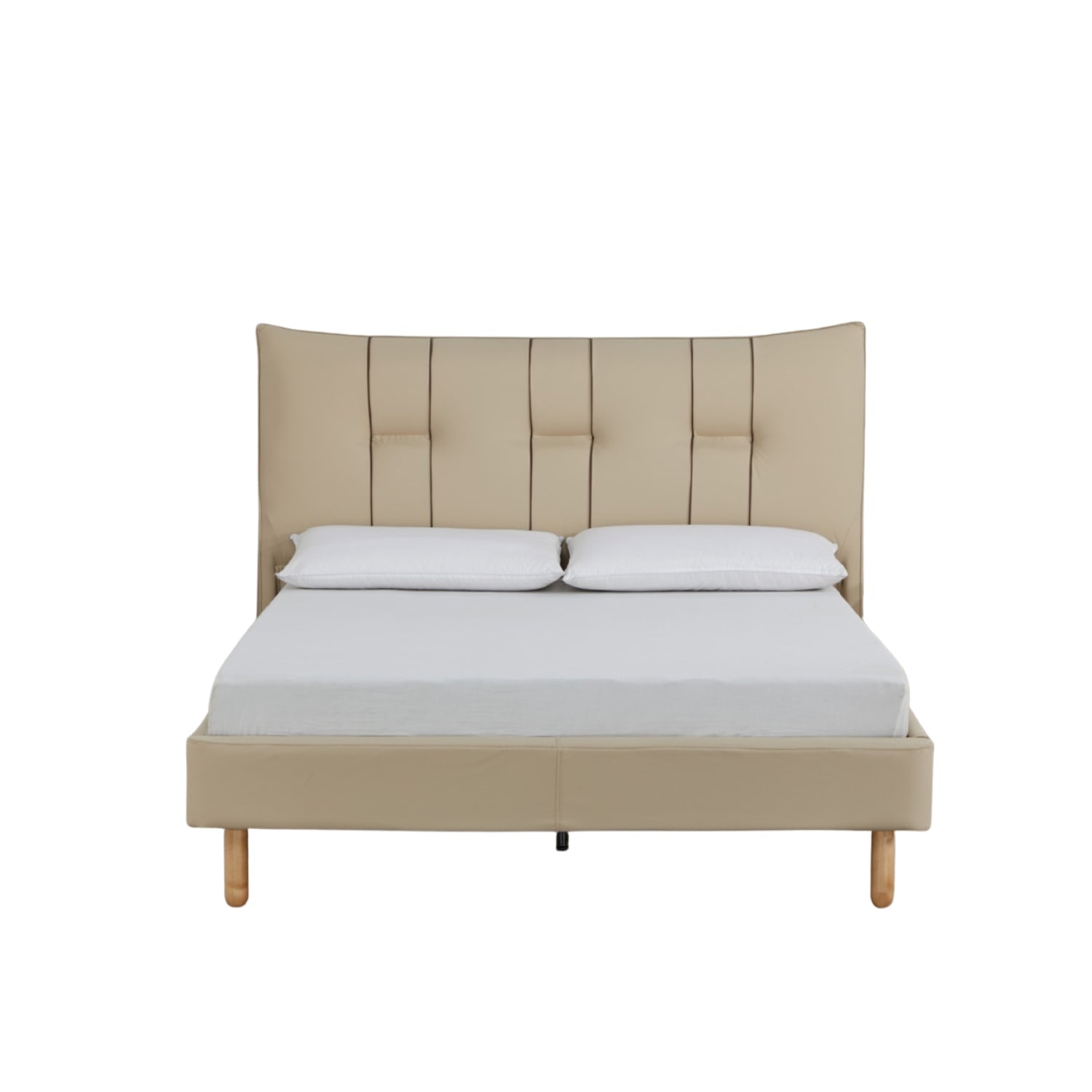 Cama Doble Kenzo Beige