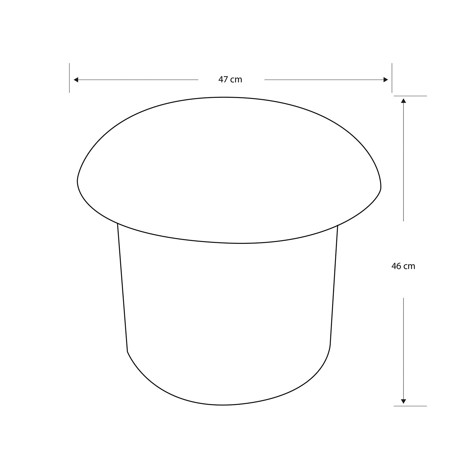 Puff Baul Filip Chenille Cardiff Zafiro