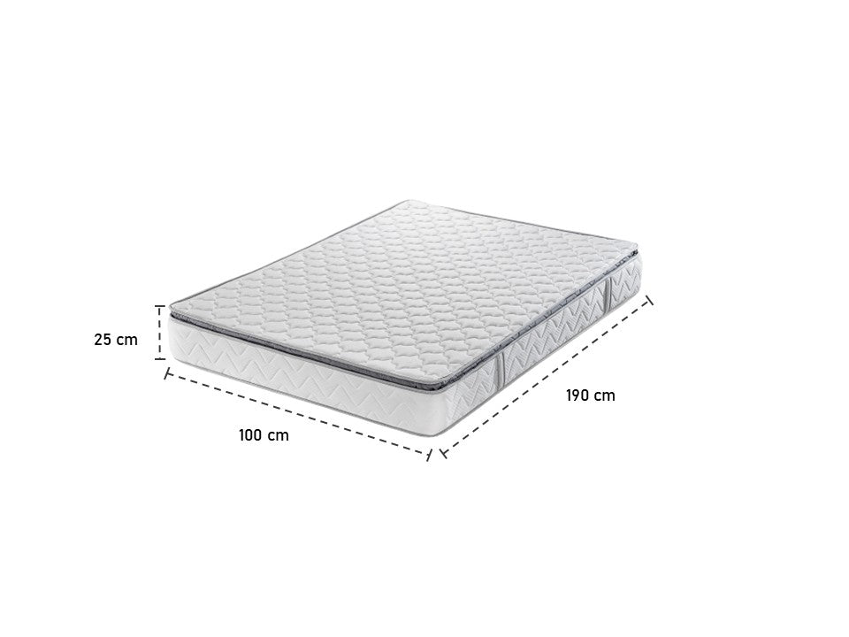Colchón Sencillo Valencia Pillow Top (Garantia 7 años)