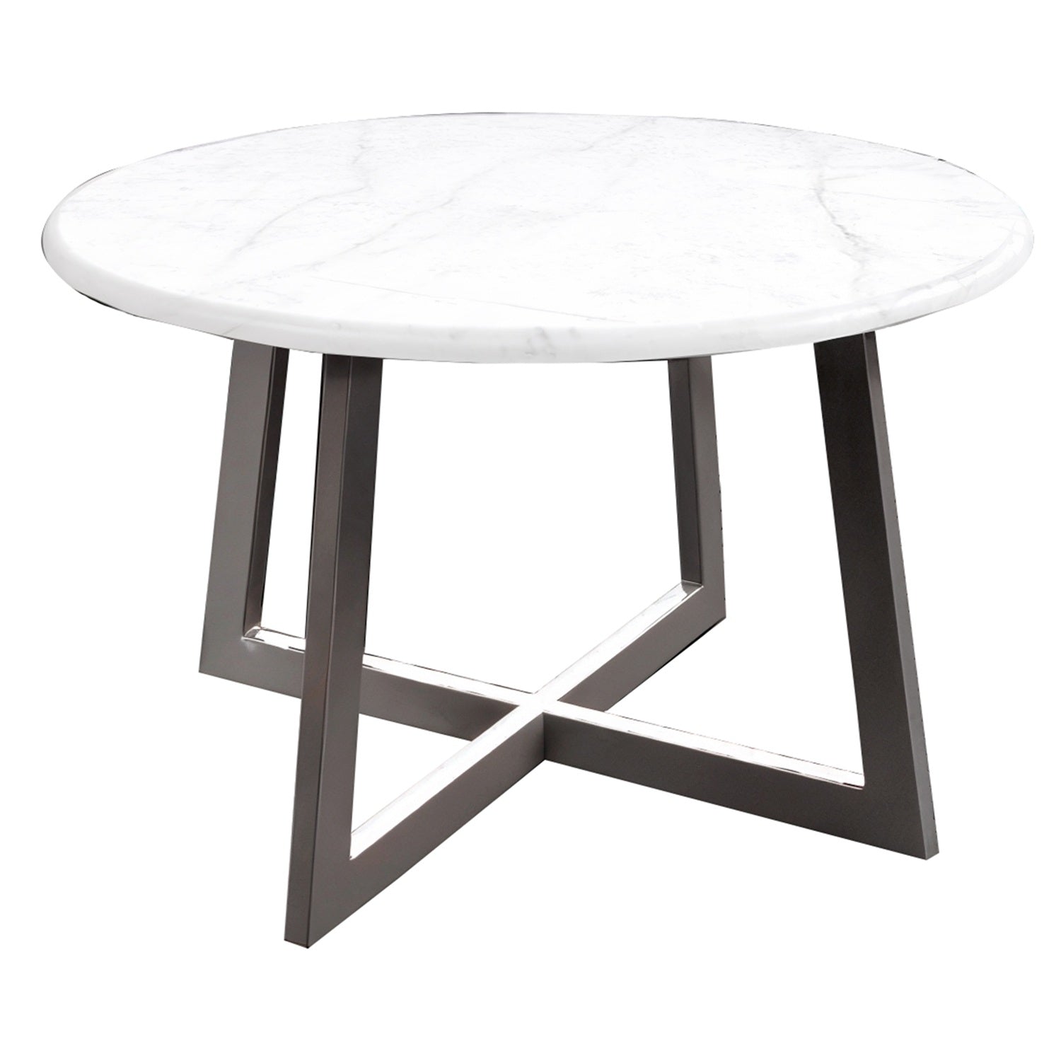 Mesa De Centro Jansen Gris, Marmolado