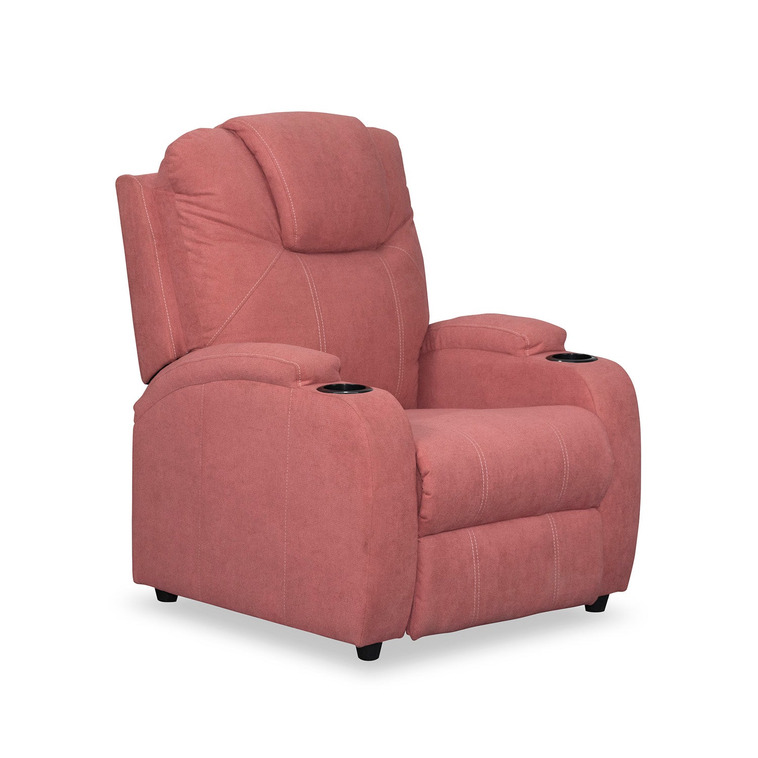Sillón Reclinable Matti Microfibra Rosa