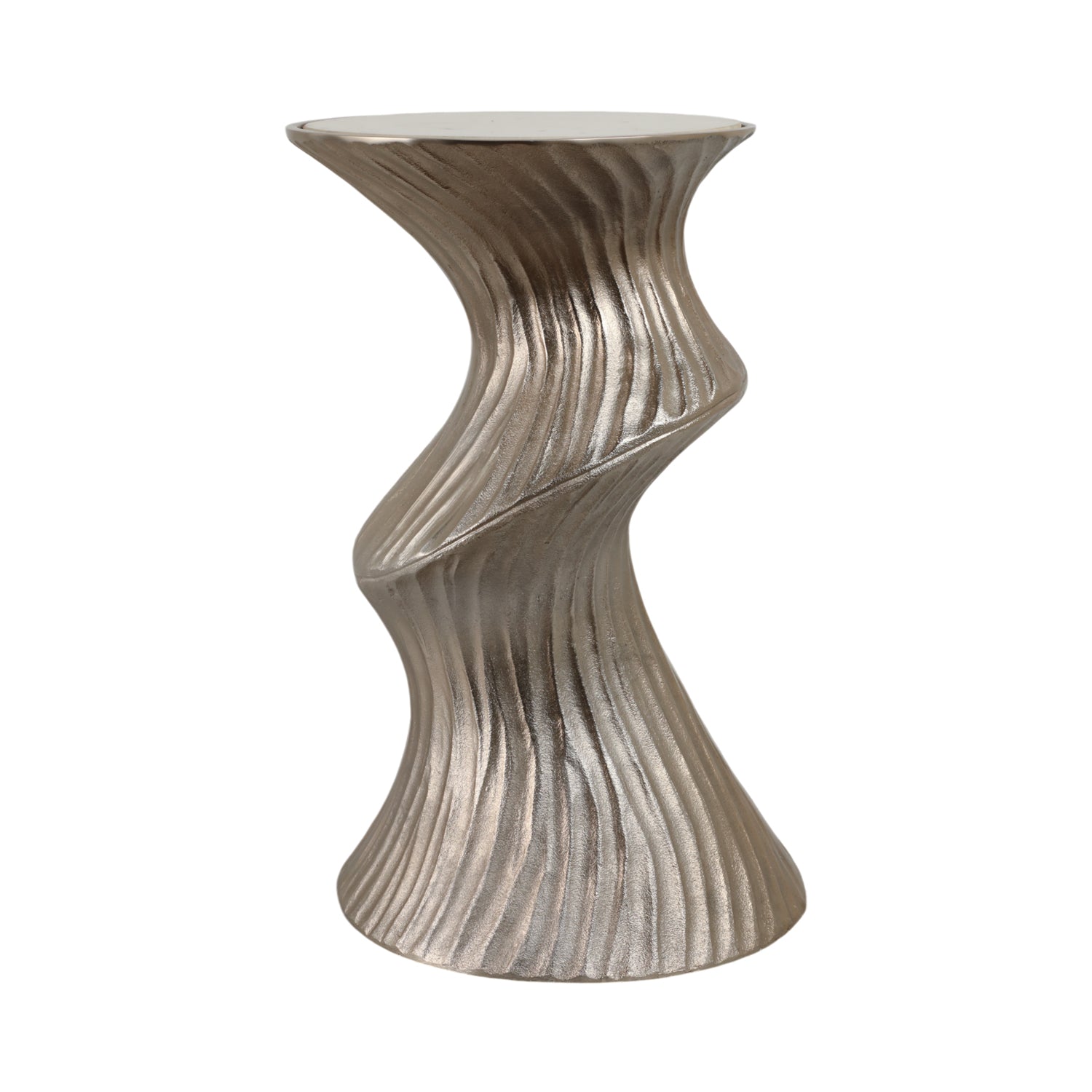 Mesa Auxiliar Aqua  Dorado 55X33 Lv25